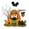 Department 56 Disney Village Minnie's Kissing Booth Halloween Lit Village Building 5in H
